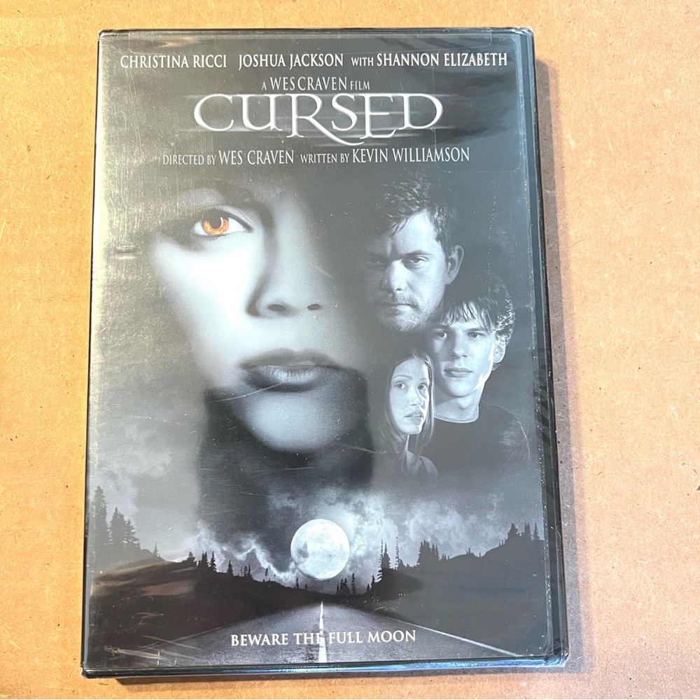 NEW SEALED DVD Cursed Directed By Wes Craven - Starring Christina Ricci - Movie